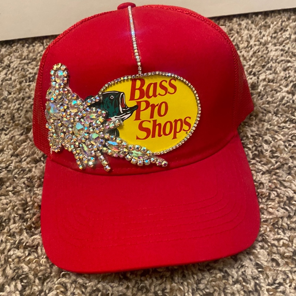 Custom blinged out SnapBack cap